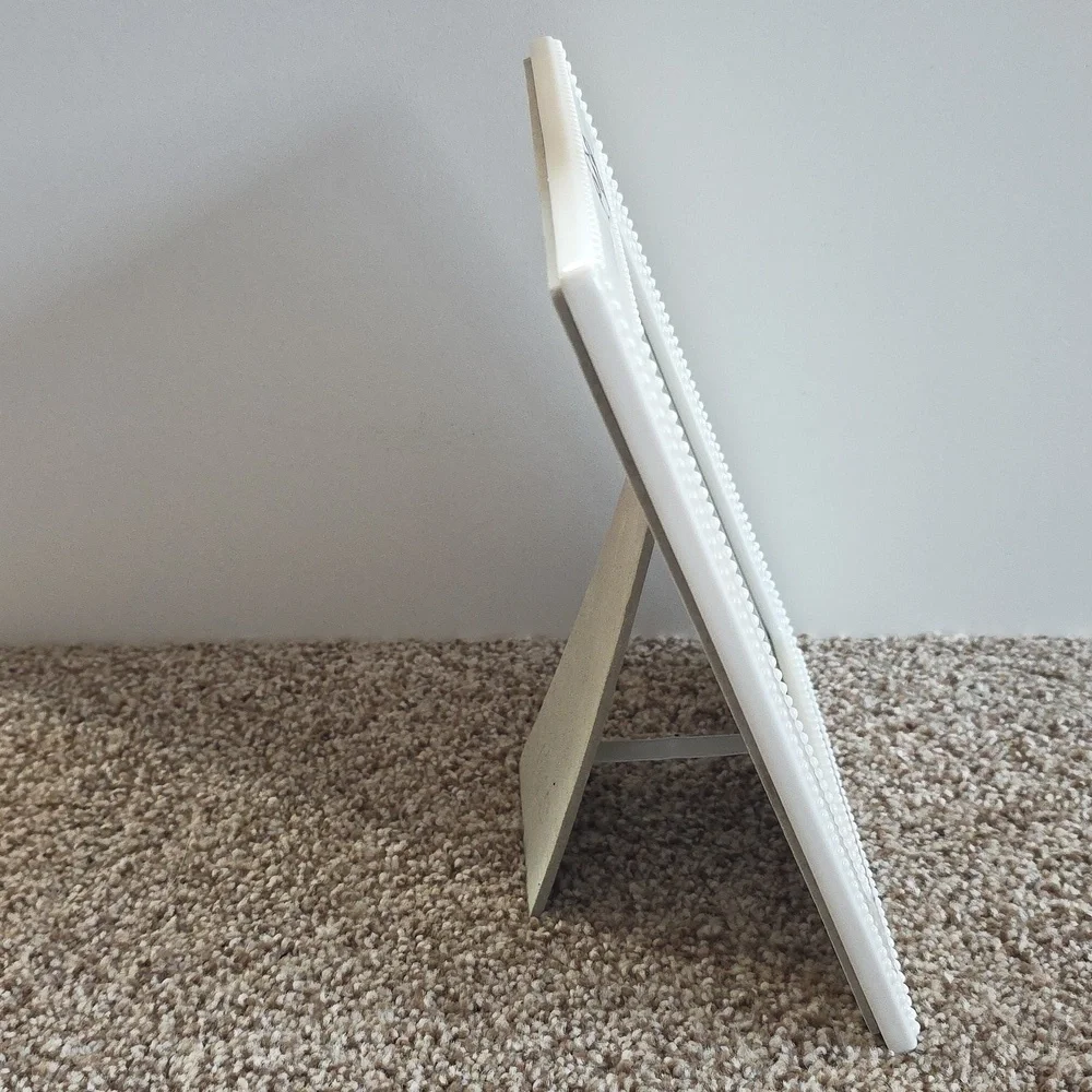 Wedding Picture Frame 5x7 Tabletop Photo Frame - Ceramic
